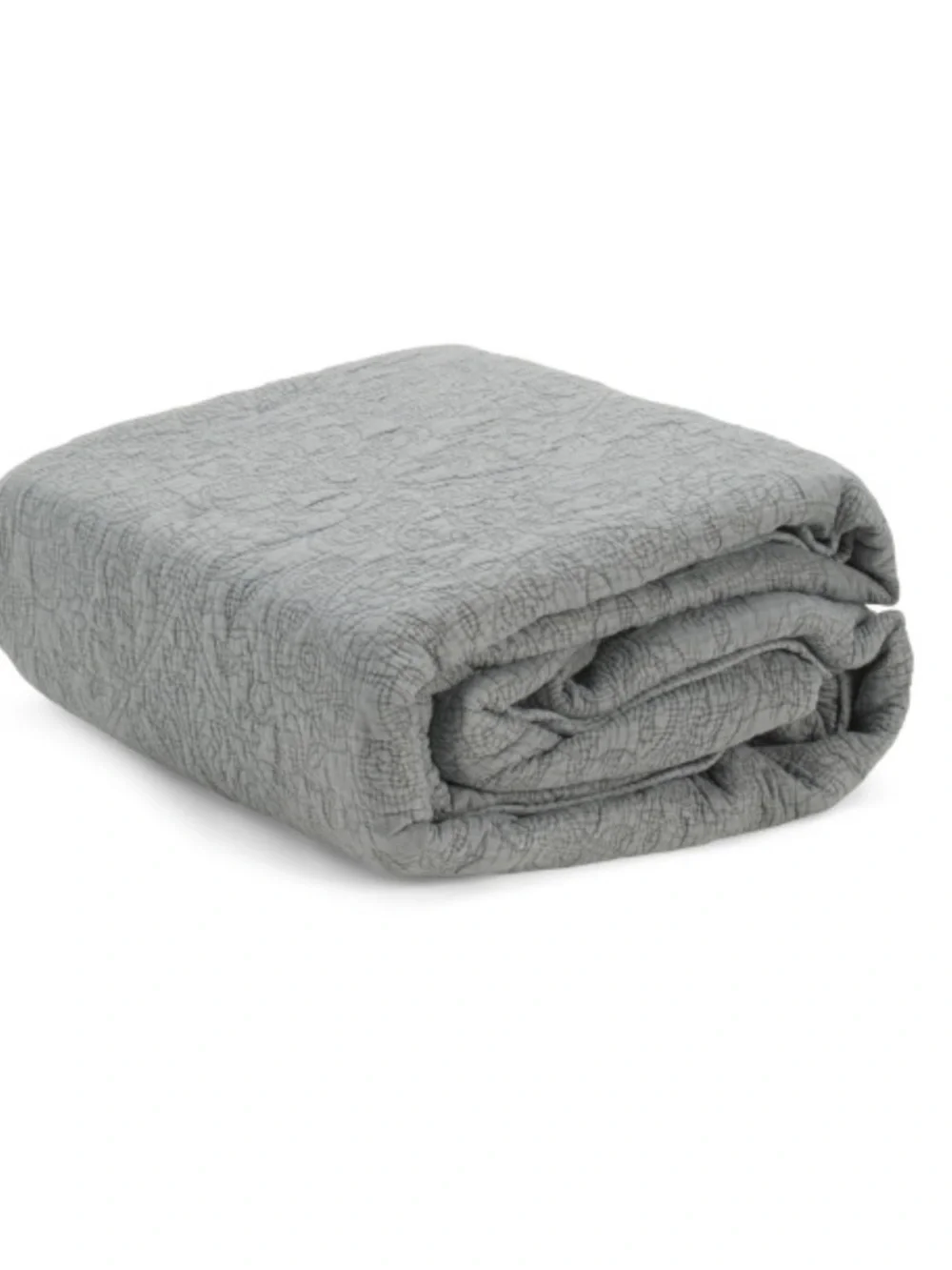 HARLOW Textured Embroidered Layering Quilt